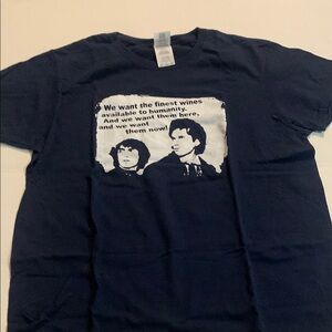 British Withnail and I Graphic Tee - Navy Blue